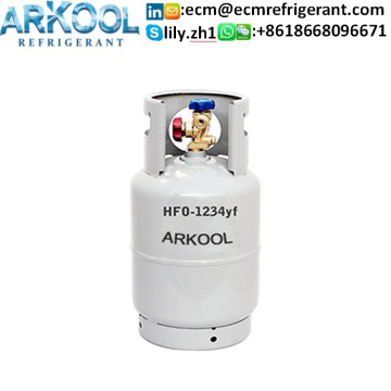 Refrigerant gas R1234yf for car air condition system